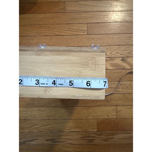 Bamboo Wrap Dispenser with Built in Cutter Plastic Foil - Picture 6 of 8